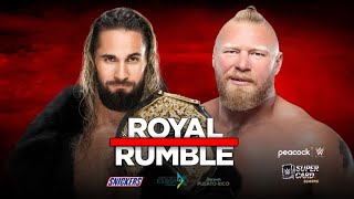 FULL MATCH  Seth Rollins vs Brock Lesnar – World Heavyweight Championship WWE Royal Rumble 2024 [upl. by Ibba]