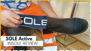 SOLE Active Insoles Review  Thick amp Medium  Are They Any good [upl. by Odlauso]