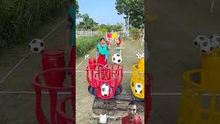 Ball dropping game funnyfamilygamesfollowviralvideoshorts funnysports comedy sportscomedy [upl. by Shaper541]