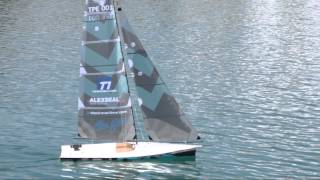 Stockmaritime 3x1 Carbon Racing Yacht LightWind Sail Performance [upl. by Thorne]