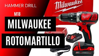 Rotomartillo Milwaukee M18  Milwaukee tools Cordless M18 Drill Unboxing [upl. by Eleni]