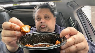 KFC Saucy Nuggets Eating Review [upl. by Ykcin239]