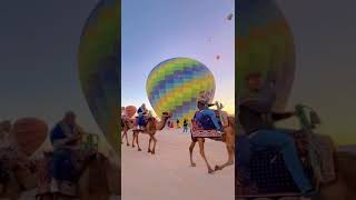 Cappadocia Hot Air Balloon CappaTufaacamel cappadocia balloon sunrise [upl. by Airetal165]