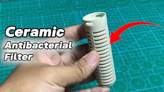 What inside Antibacterial Ceramic Water Purifier Filter   Ceramic Water Tank Cartridge [upl. by Mcripley901]