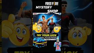 MYSTERY SHOP FREE FIRE NOVEMBER MYSTERY SHOP EVENT KAB AAYEGA  FREE FIRE MYSTERY SHOP EVENTS [upl. by Heidie]