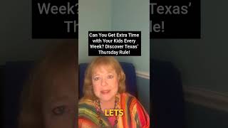 Can You Get Extra Time with Your Kids Every Week Discover Texas’ New Thursday Rule [upl. by Anaiq156]