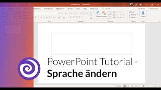 PowerPoint  Sprache ändern 2020 [upl. by Henarat]