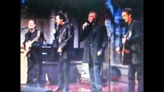 Waylon Jennings Willie Nelson Highwaymen on Letterman [upl. by Hcahsem154]