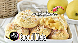 BISCOTTI MORBIDI ALLE MELERICETTA SEMPLICE [upl. by Aerdnua]