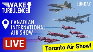 🔴LIVE Toronto Air Show ✈️ CIAS Sunday Action F22 Red Arrows Snowbirds from Waterfront [upl. by Eannaj]