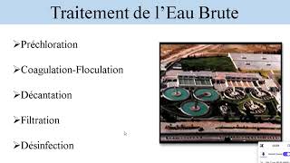 Traitement de lEau Brute [upl. by Filippo]