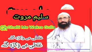 Ghalti Mey WakraSaleem Marwat Pashto New SongPashto New Song 2024سلیم مروت غلطی مے وکڑہ [upl. by Arianna]