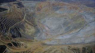 Kennecott Open Pit Copper Mine [upl. by Sukramal]