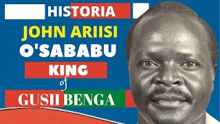 HISTORIA YA JOHN ARIISI OSABABU KIRWANDA SONGA 78 JAZZ BAND THE KING OF GUSII BENGA [upl. by Mathews286]