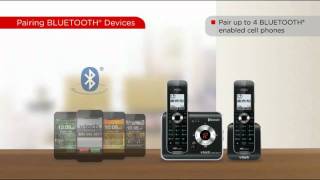 VTech® Connect To Cell™ Cordless Phone Technology [upl. by Oemac379]