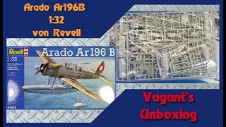 Arado Ar196B 132 von Revell Vagants Unboxing [upl. by Afesoj]