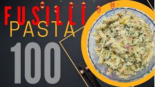 Fusilli  fusilli pasta  fusilli creamy pasta recipe  healthy pasta recipe [upl. by Norabal]