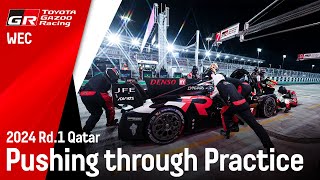 2024 WEC Qatar Pushing through Practice [upl. by Lilla]