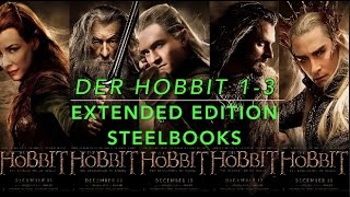 Der Hobbit 13 Extended Edition Steelbooks [upl. by Otero464]