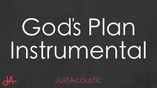 Gods Plan  Drake Acoustic Instrumental [upl. by Jacques]