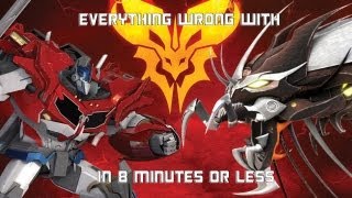 Everything Wrong With Predacons Rising in 8 Minutes or Less CinemaSins Parody [upl. by Ssew654]