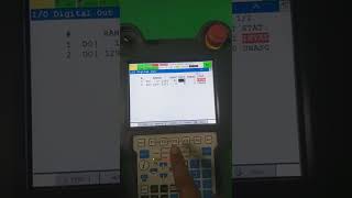 Fanuc Robot DODI signals Configuration on DeviceNet [upl. by Ecirtak]