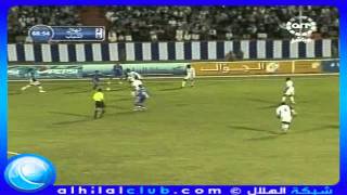 الهلال 4 0 الشباب ملخص المباراة  المهارات الدوري السعودي 2006 2007 [upl. by Aihk]