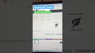 Gamepad Tester GRATIS y SIN ANUNCIOS [upl. by Silisav]