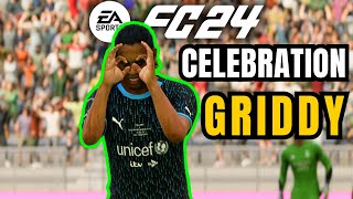 How to Griddy in FC 24  Hit the Griddy in EA Sports FC 24 fc24 [upl. by Eet]