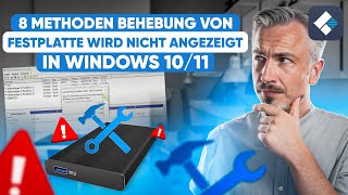 8 Methoden zur Behebung von Festplatte wird nicht in Windows 1011 angezeigt  Recoverit [upl. by Ahtennek614]