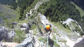 Stevia Klettersteig  Via Ferrata Sandro Pertini [upl. by Seligmann]