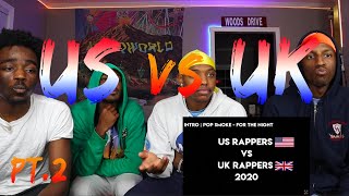 AMERICANS REACT  US RAP 🇺🇸 VS UK RAP 🇬🇧 2020  Who wins [upl. by Derina]