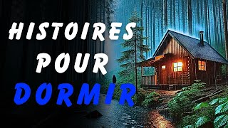 Histoires Vraiment Effrayantes Pour Dormir  Sons de Pluie  Écran Noir  Vol31 [upl. by Enyahs]