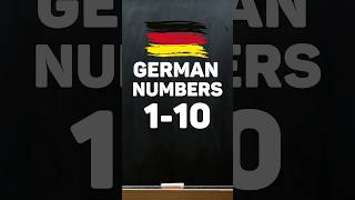 Learn Counting In German Numbers 110 for Beginners germanlesson learngerman [upl. by Skutchan]