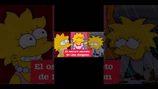 EL OSCURO SECRETO DE LISA SIMPSON shorts viralvideo [upl. by Eybbob]