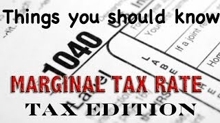 TYSK Tax Edition quotFlat Tax vs Marginal Tax Ratequot [upl. by Adlig]