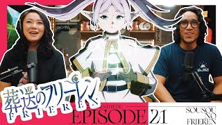 Bang goes that Barrier Sousou no Frieren  Beyond the Journey  Episode 21 Reaction  1x21 [upl. by Meehyrb857]