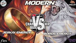 Jeskai Energy VS Boros Energy MTG Modern [upl. by Naitsabas999]