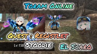 Toram Online Registlet Quest El Scaro Stoodie [upl. by Kamillah]