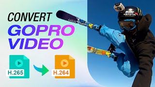 Convert GoPro HEVC H265 to H264 in the Best Way [upl. by Amble]