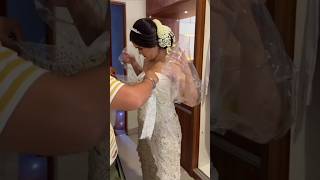 Tutorial Membuka Baju Pengantin Wanita [upl. by Winn701]