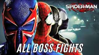 SpiderMan Shattered Dimensions  All Boss Fights Part 1 [upl. by Aikem]