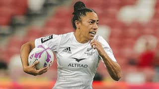 Black Ferns vs Team GB Singapore 7s 2024 Qtr Final 2 [upl. by Hephzibah]