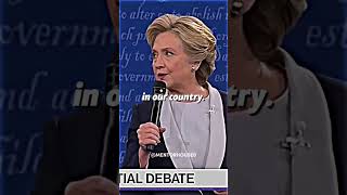 Donald Trump Destroyed Hillary Clinton 🔥 alphamale automobile mentalhealthcare funny [upl. by Ecnaralc]