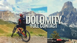 Dolomity Sellaronda MTB Tour viaferrata Piz Boe enduro [upl. by Krystle]