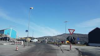 Driving in Nuuk Greenland [upl. by Kruse]