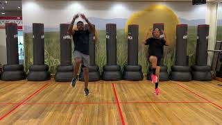 Cardio Kickboxing  Episode 9 with MziFitness  AeroFitSA [upl. by Erodasi]