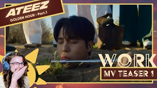 ATEEZ WORK Official MV Teaser 1 [upl. by Acired]