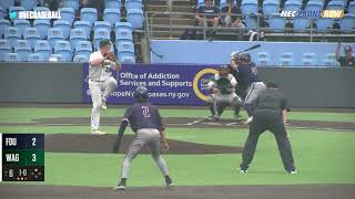 Highlights Wagner Baseball vs FDU [upl. by Tsnre]