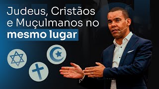 Judeus cristãos e muçulmanos no mesmo lugar RodrigoSilva Israel [upl. by Drew]